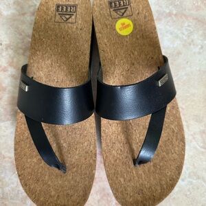 Reef Black and Brown Women's Sandals
